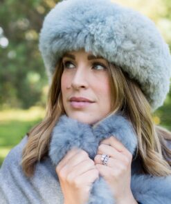 luxury fur hat