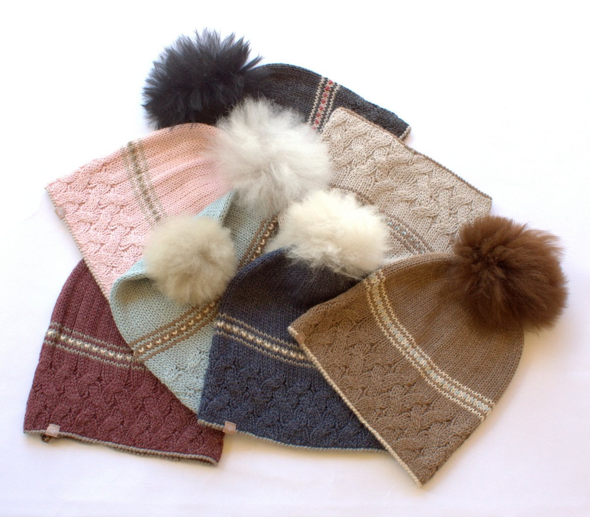 Cable Knit Accessories Alpaca Annie from Samantha Holmes