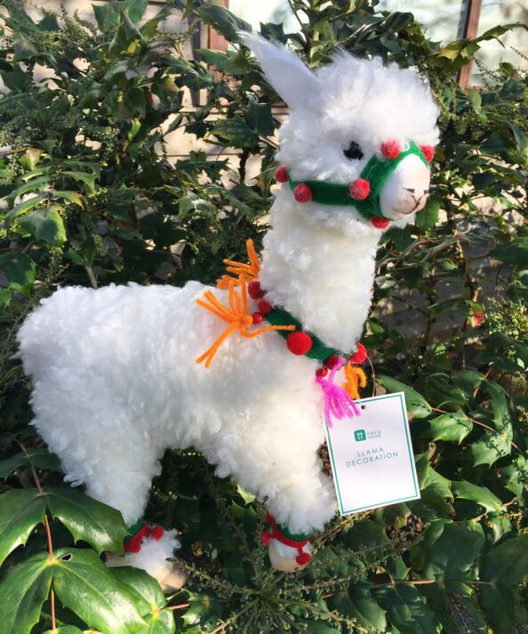 Fiestive Alpaca Christmas Decoration