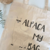 Handmade Alpaca Tote Bag Alpaca Annie Alpaca My Bag